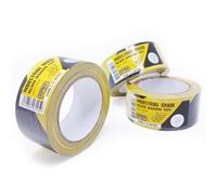 ArmaKit Hazard Tape | 50mm wide (2") x 33m Length (Yellow/Black) 3 Pack - High Visibility Black and Yellow Diagonal Striped. Indoor/Outdoor All-Weather; Carpet, Tile, Wood, Stone, Concrete, Metal
