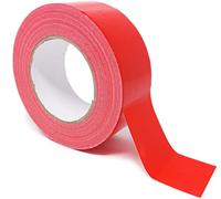ArmaKit Heavy Duty Duct Tape | 48mm wide x 50M length | Industrial Tape Grade - Strong Gaffer Tape indoor and outdoor use, thick gaffa tape patch and seal tape (Red)