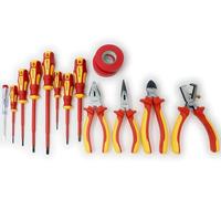 ArmaKit VDE Combination Tool Set - 14 Piece Insulated Tool Kit Tested and Certified to IEC60900 1000v (AKVDE-14t)