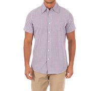 Armand Basi Mens Short sleeve shirt with lapel collar AFH0030 man - Multicolour Cotton - Size Medium