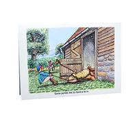 Armand Foster Horses & Ponies Humour Cartoon A5 Funny Blank Greeting Card