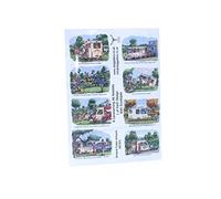 Armand Foster Pack of 8 Caravan Humour Cartoon Funny Notelet Blank Greeting Cards with Envelopes - Artwork