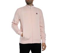 Armando Contrasting Piping Track Jacket Pale Lilac/White 3XL