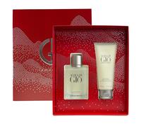 Giorgio Armani Acqua di Gio Mens Gift Set EDT 50ml Spray + Body Shampoo 75ml