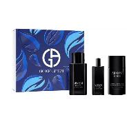 Armani Code Men's Aftershave Gift Set (75ml EDT + 75g Deodorant Stick + 15ml EDT)