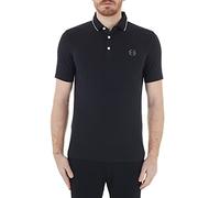 Men's Armani Exchange Round A|X Logo Mens Polo shirt - Black - Size: 40/Regular