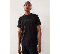 Armani Exchange 3D Ny Milan Logo T-Shirt, Black, Size L, Men Black