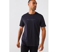 Armani Exchange 3D Ny Milan Logo T-Shirt, Navy, Size 2Xl, Men Navy