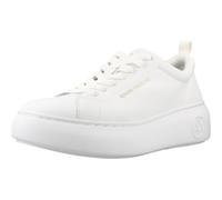 Armani Exchange A|X Female Super, high Sole, Real Leather, Sneaker, Optical White, 37