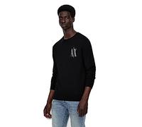 Armani Exchange A|x Icon Box Logo On Back Loose Fit Heavy Jersey Tee A|x Icon Box Logo on Back Loose Fit Heavy Men's Jersey