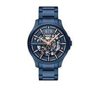 Armani Exchange A|X Men's Automatic Blue Stainless Steel Watch, Blue, Hampton Automatic