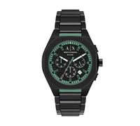 Armani Exchange A|X Men's Sync Chronograph Black Stainless Steel Watch (Model: AX4294)