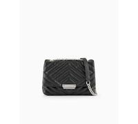 Armani Exchange A | X Victoria Medium Crossbody, Black, Black