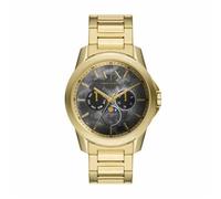 Armani Exchange Ax1737 Men's Watch - Gold-tone Stainless Steel Bracelet, Gray Dial
