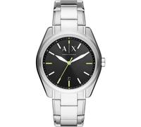Armani Exchange Ax2856 Men's Classic Stainless Steel Black Dial Watch