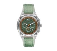 Armani Exchange AX4165 Sync Green Plastic Strap Watch - W65488