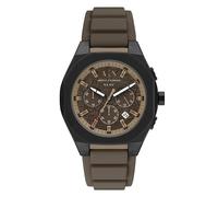 Armani Exchange AX4293 Sync Chronograph Brown Silicone Strap Watch - W65537