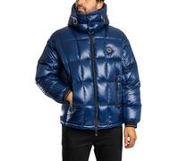 Armani Exchange Badge Puffer Jacket, Blue Depths - M