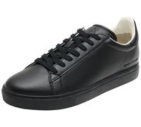 Armani Exchange Basic Leather Trainers Black, Black Rtl, 12 UK