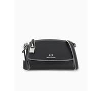 Armani Exchange Black Crossbody Shoulder Bag, Black, 23x15x9cm
