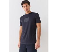 Armani Exchange Box Logo T-Shirt, Navy, Size M, Men Navy