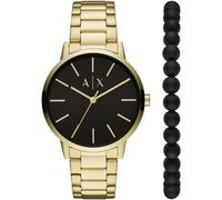 Armani Exchange Cayde Giftset AX7119 - Man - 42 mm - Analogue - Quartz - Mineral Glass Black 20 mm