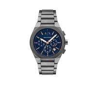Armani Exchange Chronograph Gunmetal Watch, Grey, Men Grey