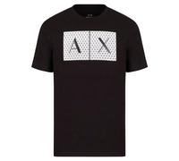 Armani Exchange Designer Slim Fit T-Shirt Black Z8H4Z Size Large