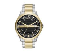 Armani Exchange Hampton Analog Black Dial Men's Watch, Multicolor, Modern