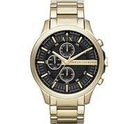 Armani Exchange AX2137 Men's | Black Chronograph Dial | Gold Watch