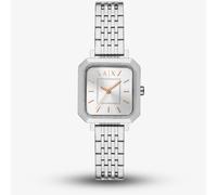 Armani Exchange Ladies Leila Three Hand Silver Watch AX5724