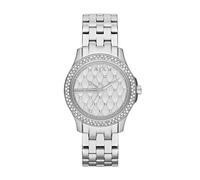 Armani Exchange Watch for Women, Three Hand Movement, 36 mm Silver Stainless Steel Case with a Stainless Steel Strap, AX5215