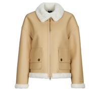 Armani Exchange Leather jacket BLOUSON JACKET in Beige EU L