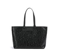Armani Exchange Liz Monogram L Tote bag, female, black