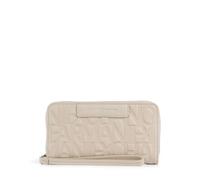 Armani Exchange Liz Monogram Wallet, female, off-white