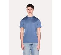 Armani Exchange Logo AX Short Sleeve T-Shirt Blue - XL