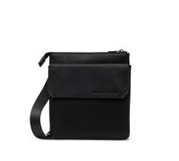 Armani Exchange logo-detail pocket messenger bag - Black One Size