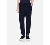 Armani Exchange Logo Tonal Trousers Navy Blue - S