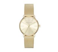 Armani Exchange Women's Gold Plated Steel Bracelet Watch