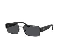 Armani Exchange Man Sunglass AX2052S - Frame color: Matte Black, Lens color: Dark Grey