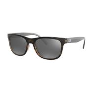 Armani Exchange Man Sunglass AX4103S - Frame color: Matte Havana, Lens color: Mirror Silver Polar