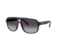 Armani Exchange Man Sunglass AX4104S - Frame color: Matte Black, Lens color: Gradient Grey
