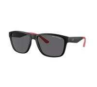 Armani Exchange Man Sunglass AX4135S - Frame color: Matte Black, Lens color: Grey Polarized