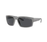 Armani Exchange Man Sunglass AX4142SU - Frame color: Matte Grey, Lens color: Dark Grey