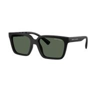 Armani Exchange Man Sunglass AX4147S - Frame color: Matte Black, Lens color: Dark Green