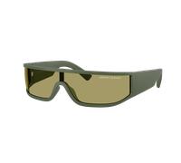 Armani Exchange Man Sunglass AX4153SU - Frame color: Matte Green, Lens color: Green Voodoo