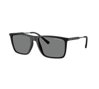 Armani Exchange Man Sunglass AX4160S - Frame color: Matte Black, Lens color: Dark Grey