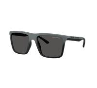 Armani Exchange Man Sunglass AX4162SU - Frame color: Matte Grey Gradient, Lens color: Dark Grey