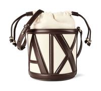 Armani Exchange Marisol Mini Bag Shoulder Bag Genuine Leather 17 cm beige