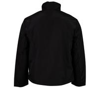 Armani Exchange Men Black Windbreaker Jacket Blouson Zip Baseball Collar
